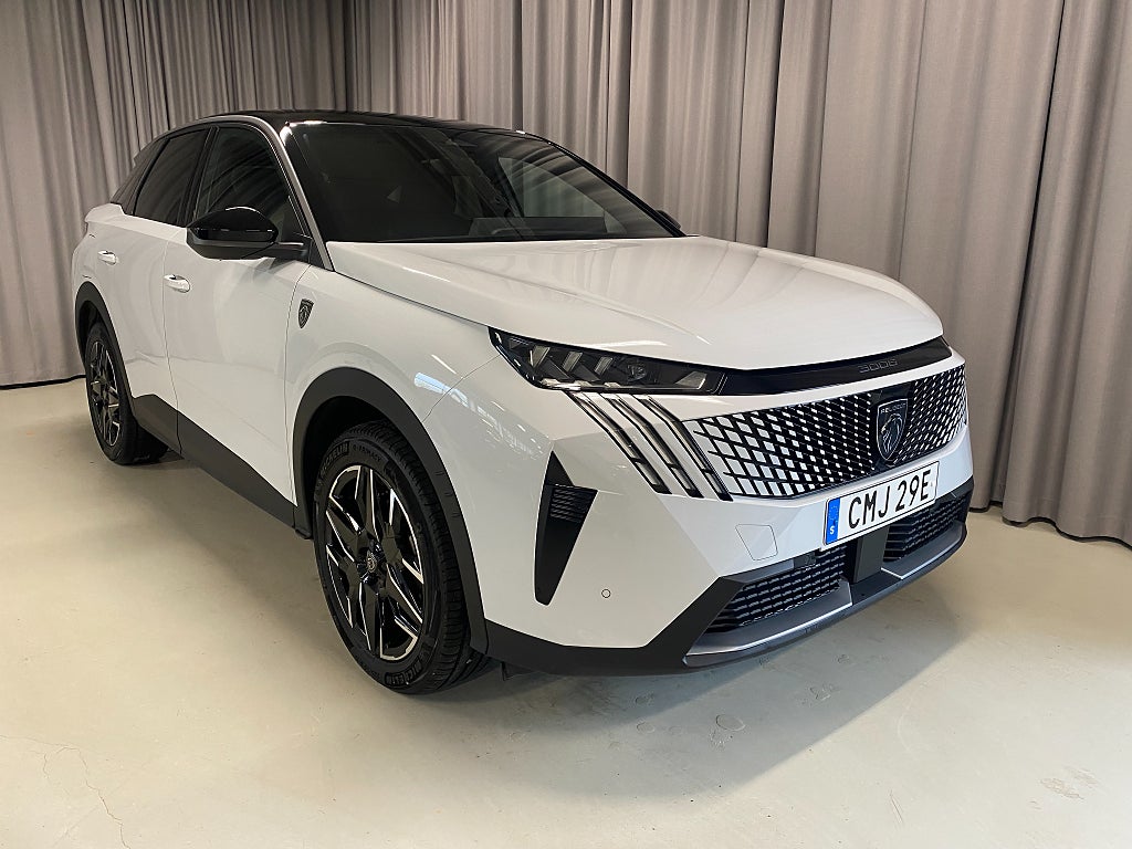 Peugeot 3008 GT Hybrid 145hk Automat. Navi, Rattvärme