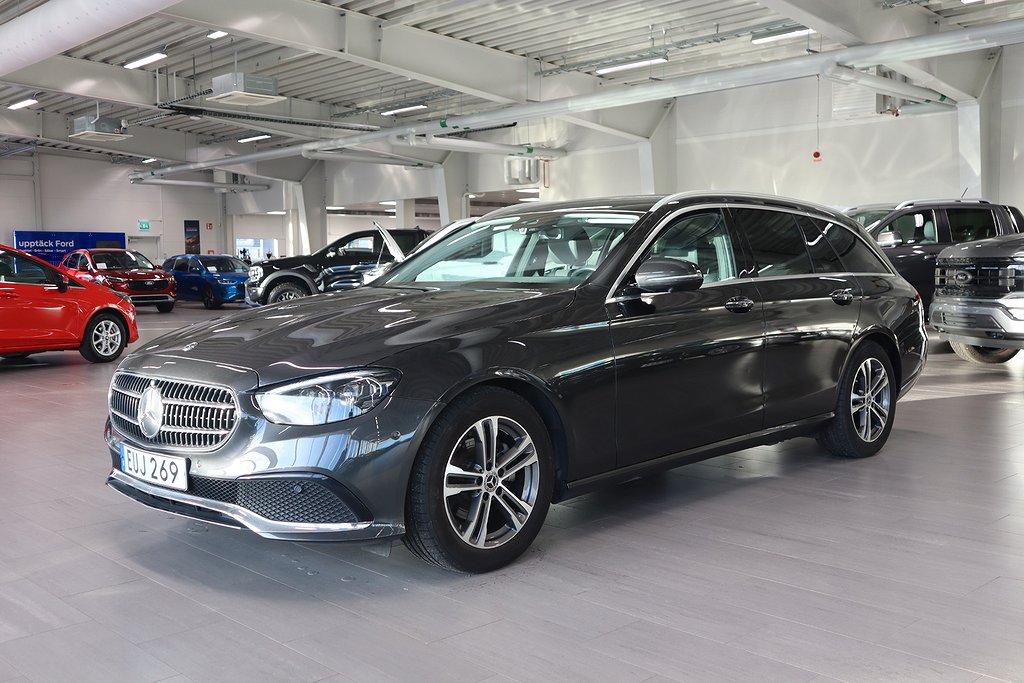 Mercedes-Benz E 220d Premium Avantgarde 194hk *Värmare/Drag/Vhjul*