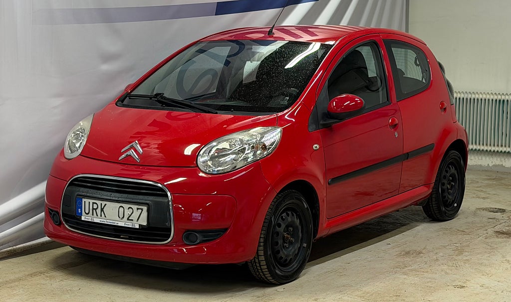 Citroën C1 5-dörrar 1.0 besiktigad
