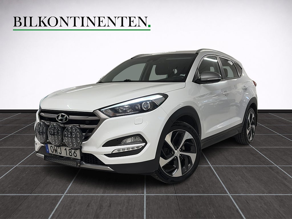 Hyundai Tucson 2.0 CRDi 4WD Premium Motorvärmare Kamera Rattvärme Drag