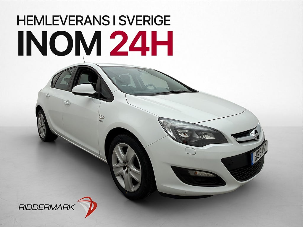 Opel Astra 1.6 Manuell 115hk Enjoy Rattvärme P-Sensorer