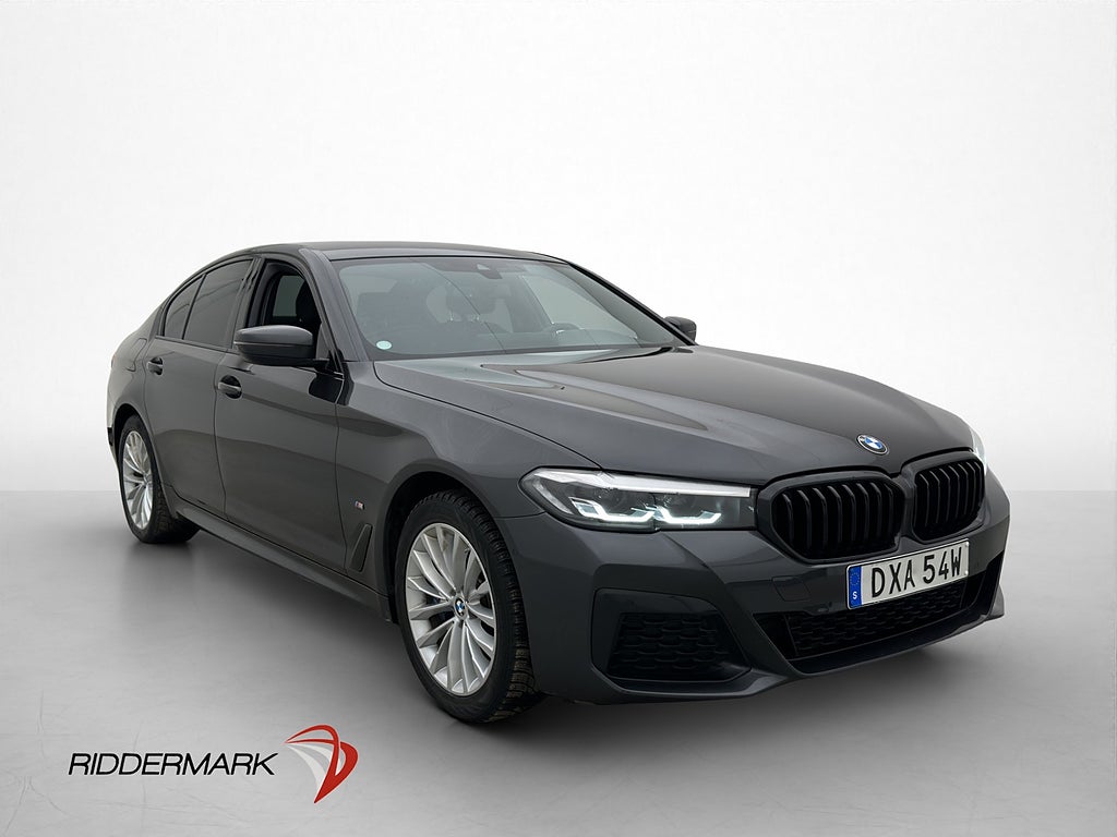 BMW 530e xDrive M Sport Kamera Dragkrok Navigator Sensorer