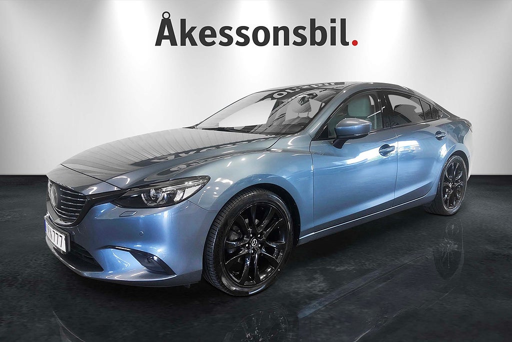 Mazda 6 Sdn A6 2.2 DE Optimum 175 hk Off-white skinn