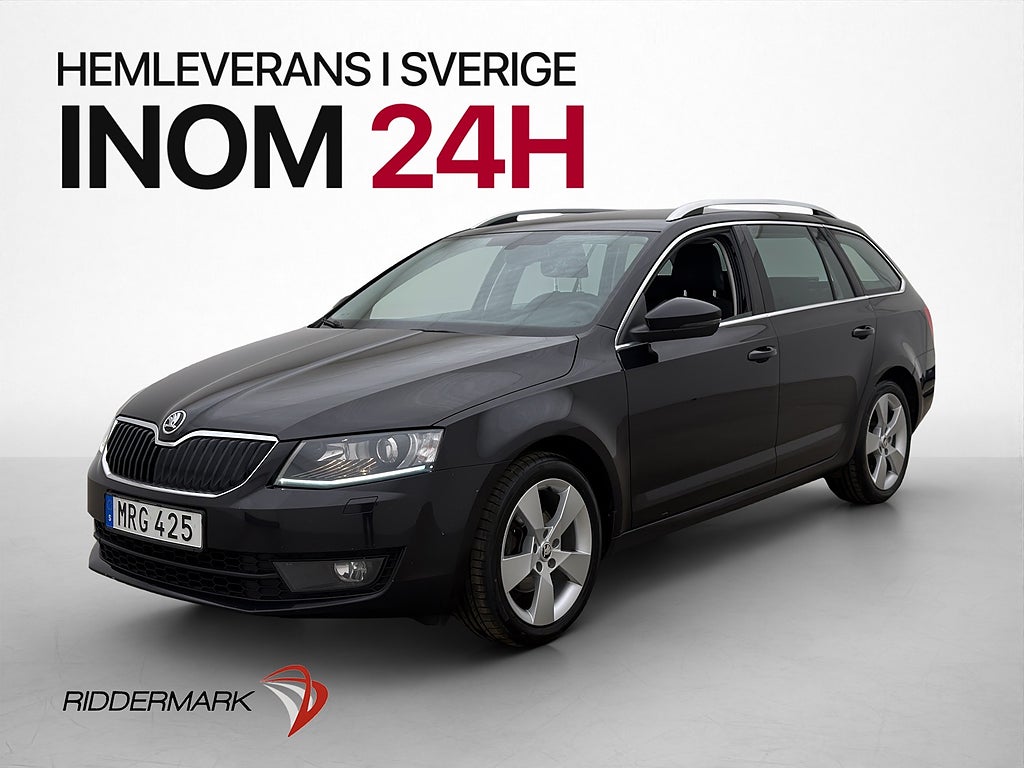 Skoda Octavia TDI 150hk Elegance Drag P-Sensorer Kamrem bytt