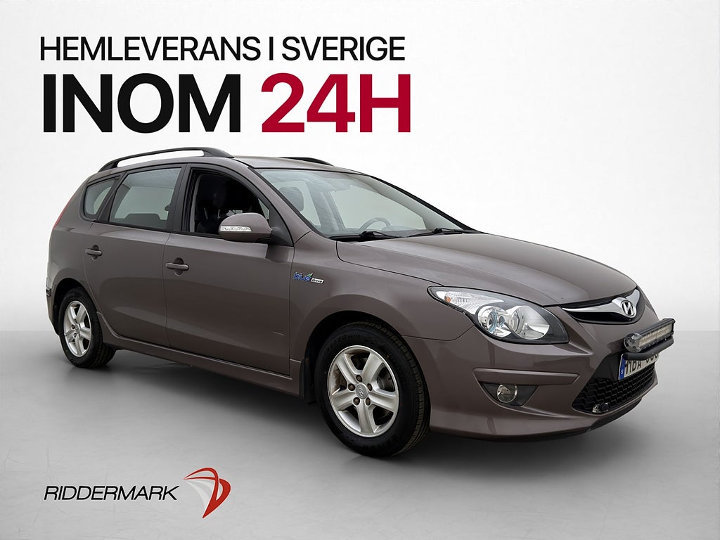 Hyundai i30 116hk M/K-Värmare 3-Bruk LED-Ramp P-Sensorer