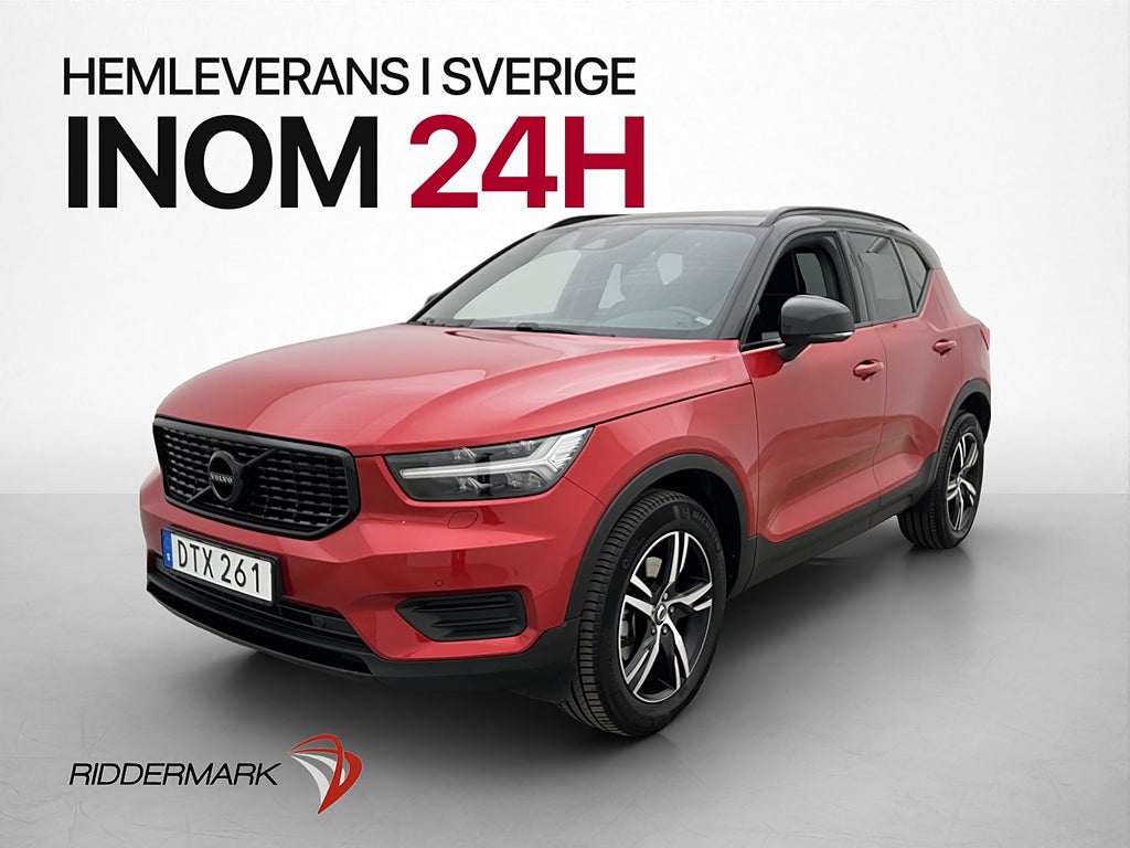 Volvo XC40 R-Design B4 197hk Kamera CarPlay VOC Värmare