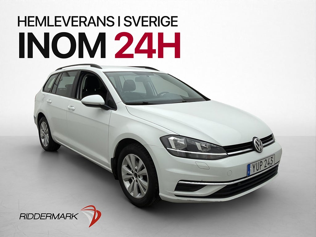 Volkswagen Golf SC TSI 110hk CarPlay Adapt-Fart M/K-värmare