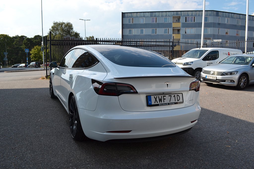 Tesla Model 3 Long Range AWD, 440hk, 2021