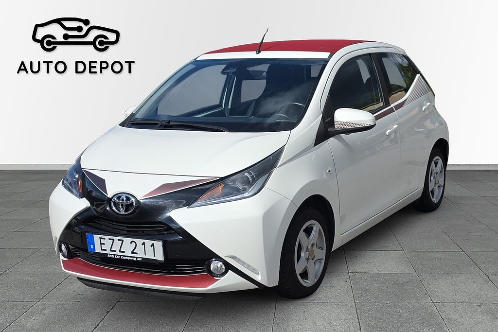 Toyota Aygo 5-dörrar 1.0 VVT-i X-POSE Taklucka B-Kamera