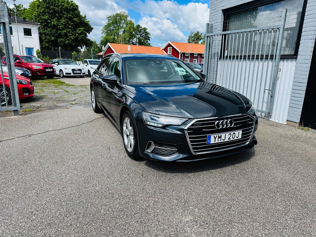 Audi A6 AVANT 40 TDI 204HK QUATTRO / NAVI / DRAG / VÄRMARE 
