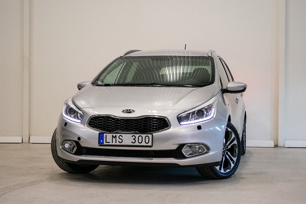 Kia Cee´d SW 1.6 CRDi Comfort Skinn B-kamera Rattvärme 128hk