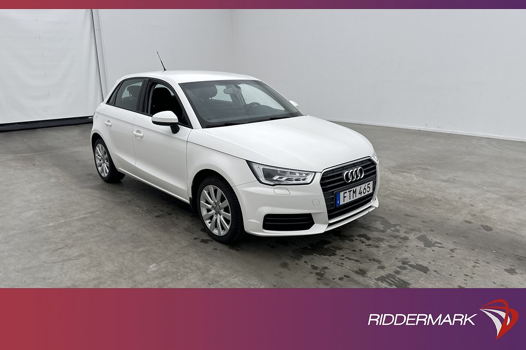 Audi A1 Sportback 1.0 TFSI 95hk Sport Edition 0.42 l/mil