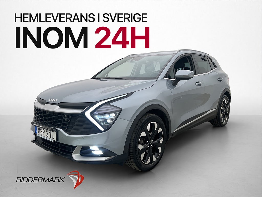 Kia Sportage PHEV AWD 265hk Advance 360° Dragkrok Navi MOMS