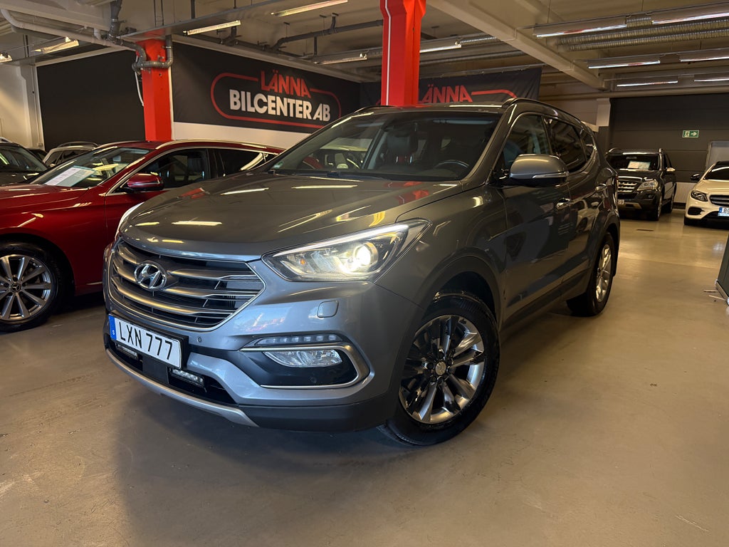 Hyundai Santa Fe 2.2 CRDi 4WD Aut Drag Navi Backkamera Skinn PDC SoV