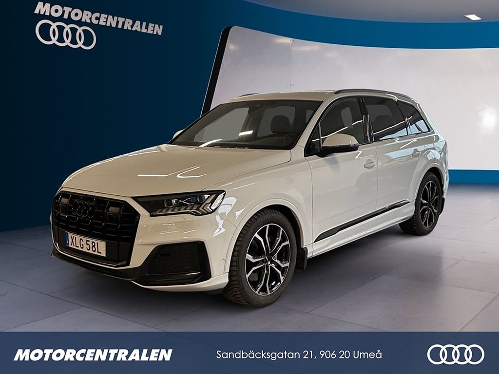 Audi Q7 50TDI QUATTRO S-line/Laserljus/B&O/7-sits