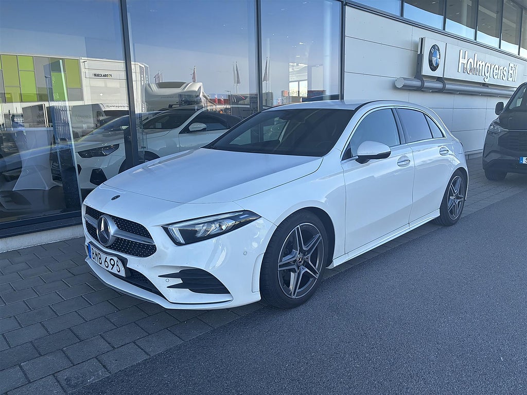 Mercedes-Benz A 200 AMG 7g-DCT Widescreen Amblight Kamera | Ränta 2,99%