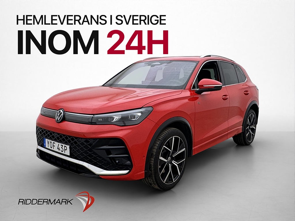 Volkswagen Tiguan 2.0 TDI 4M R-Line Pano H/K 360° Skinn 193h