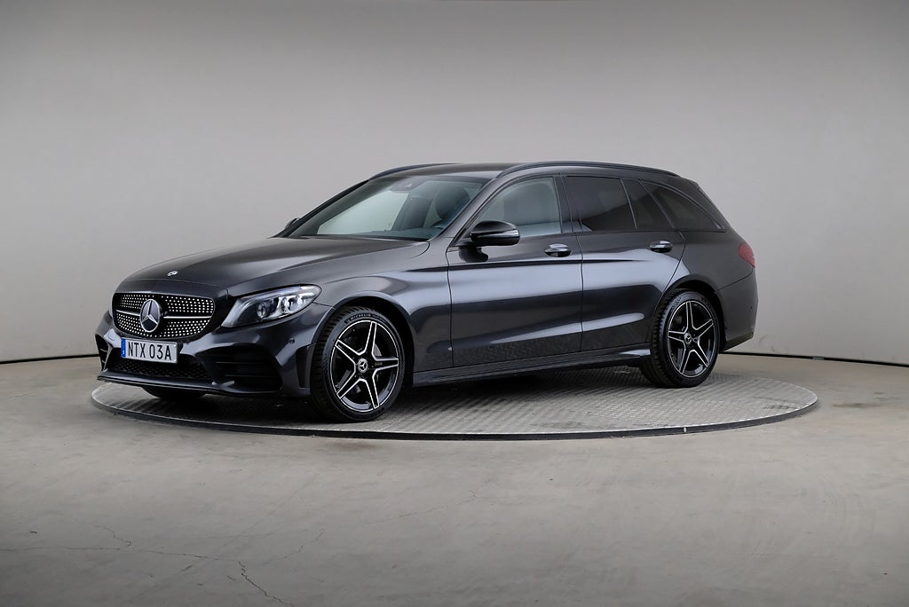 Mercedes-Benz C200 d 200 T d 9G-Tronic 160hk AMG-Line Night Package Burmester