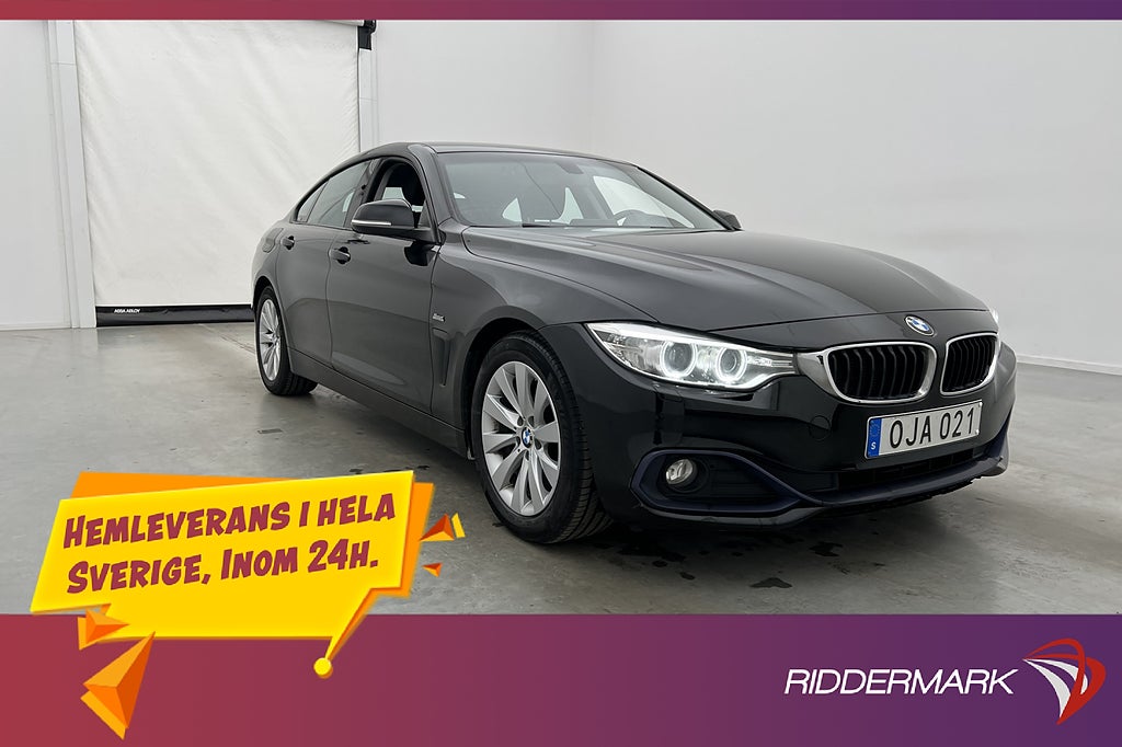 BMW 420 Gran Coupé 190hk Sport Line Sensorer 0,4l/mil