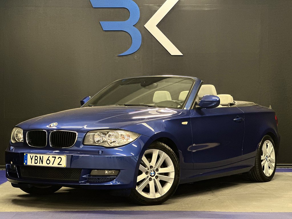 BMW 118 d Convertible Advantage, Comfort| Lågmil| P-Sensorer