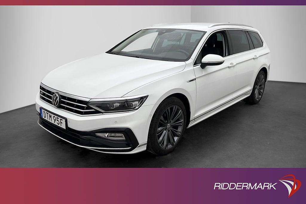 Volkswagen Passat TDI R-Line Kamera Drag Cockpit MOMS