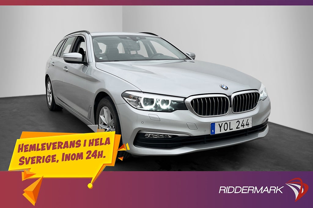 BMW 520 D xDrive Touring 190hk Kamera Navi Rattvärme Keyless