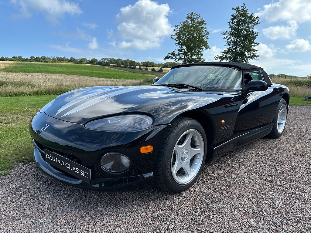 Dodge Viper RT/10 8.0 V10 Svensksåld Unik m 2645 mil Byte