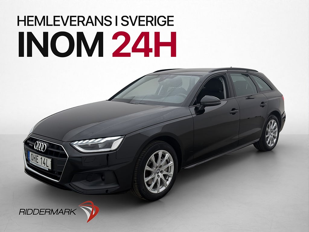 Audi A4 40 TDI 190hk Q Proline Värmare Adaptiv Dragkrok