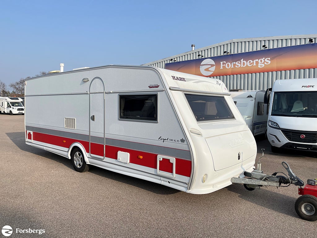 Kabe ROYAL 590 XL KS - Förtält / Alde / Cityvatten