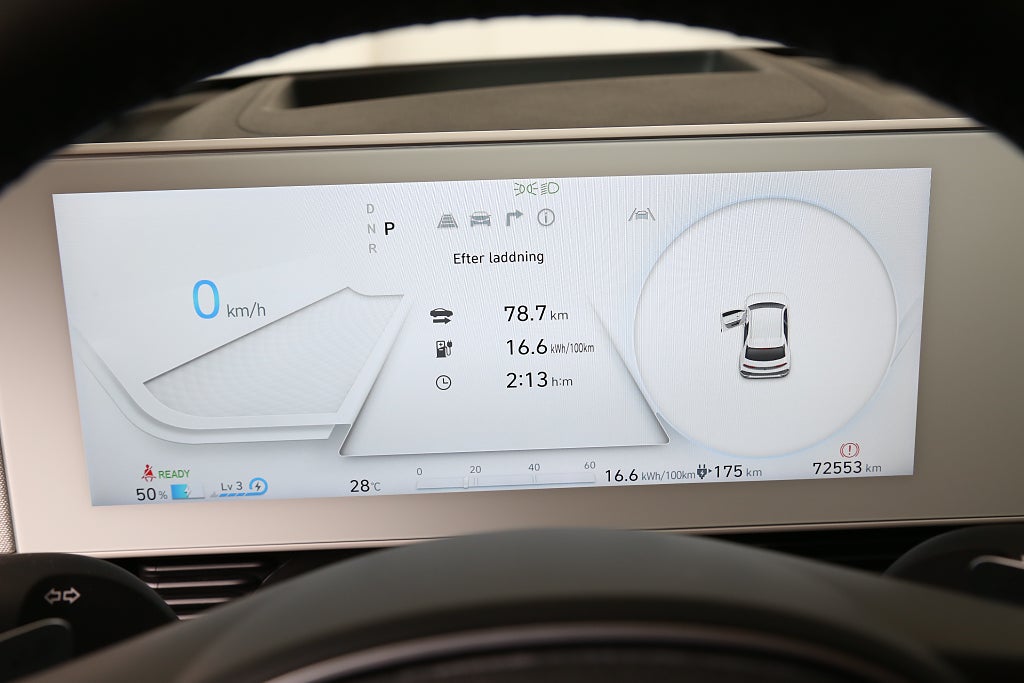 Hyundai IONIQ 5 AWD 72,6kWh 305hk Advanced Skinn Drag Nybilsgaranti 2022