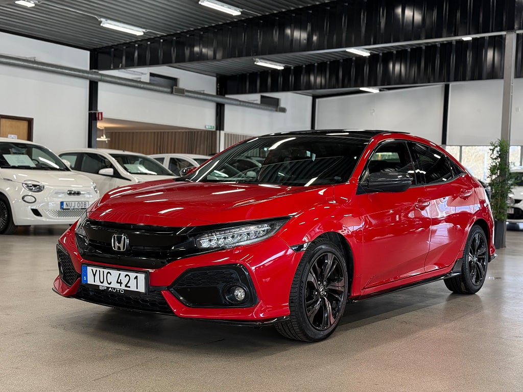 Honda Civic 5-dörrar 1.5 i-VTEC Turbo CVT Navi LaneAssist Bluetooth