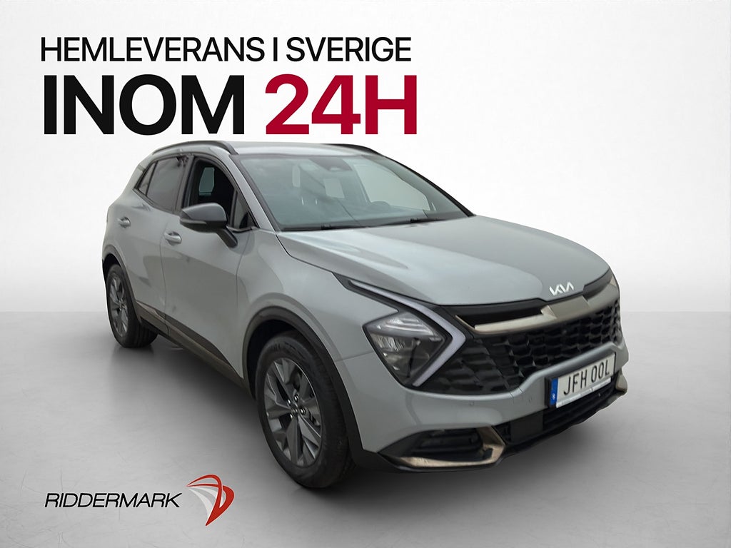Kia Sportage Hybrid 230hk Black Edt M/K värm Drag Kamera