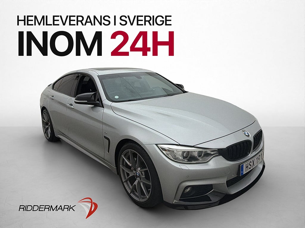 BMW 430 i Gran Coupé M Sport Dragkrok Taklucka H/K Skinn