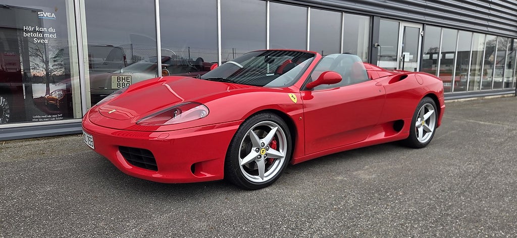 Ferrari 360 Spider 3.6 V8 F1 AMT, 400hk