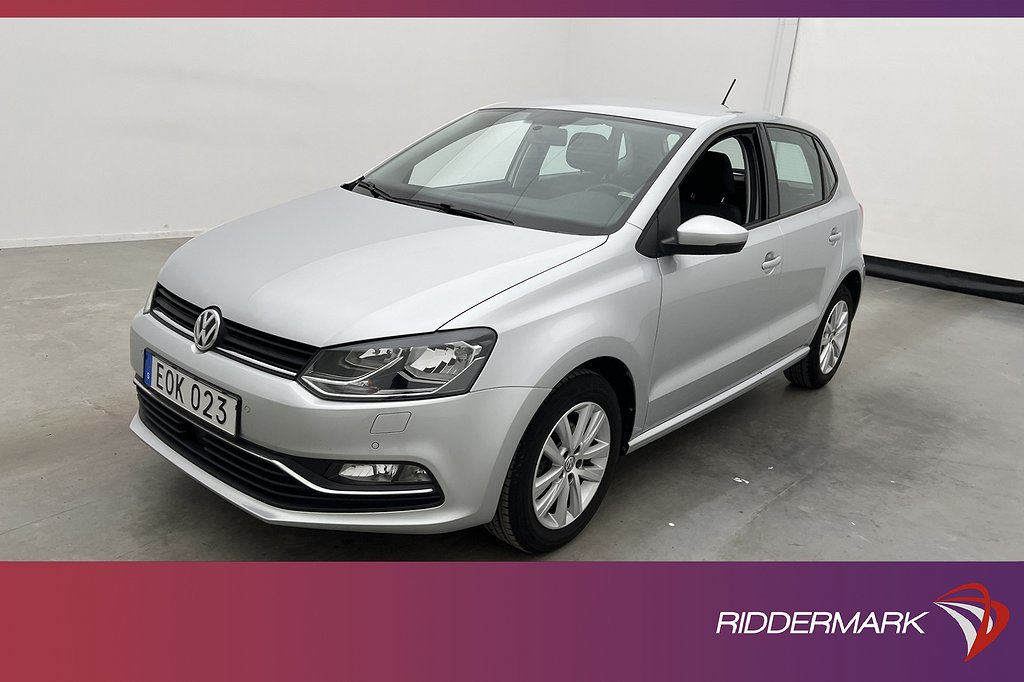 Volkswagen Polo 1.2 TSI 90hk Sensorer Farthållare 0,47l/mil