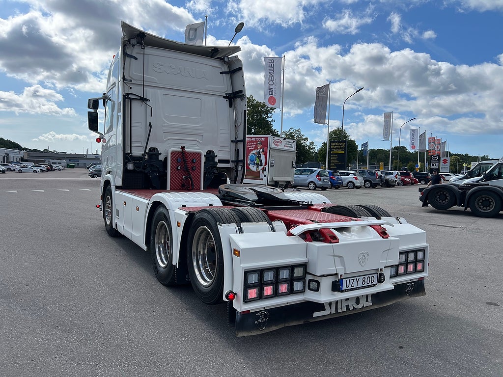 Scania R500 6x2 Dragbil Retarder, Klädd hytt, Full Boggie