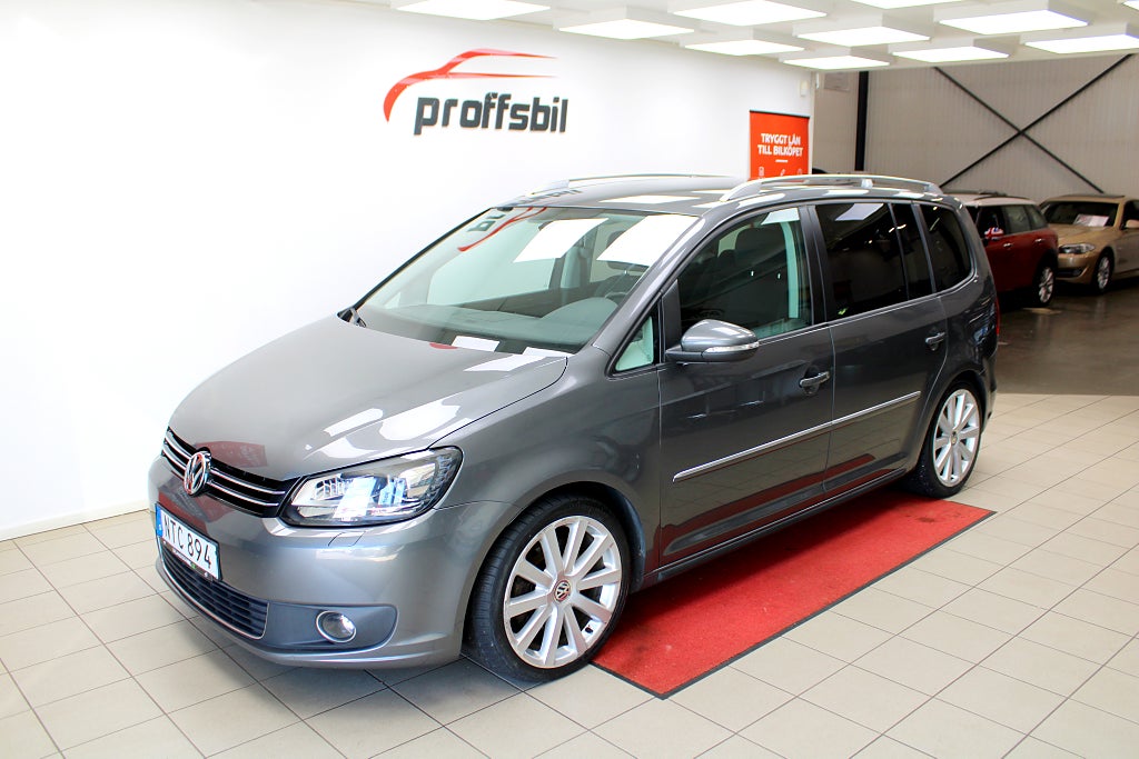 Volkswagen Touran 2.0 TDI GT 7-sits Kamrem bytt Drag Ny besiktad Euro 5 