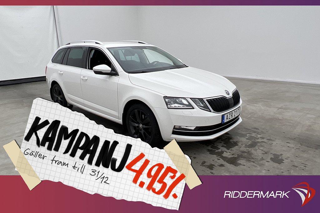 Skoda Octavia Kombi TSI 115hk Style Värmare CarP 4,95% Ränta