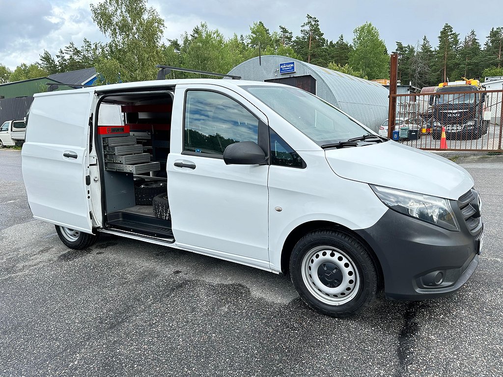 Mercedes-Benz Vito 116CDI 7G 163hk Eur6 INREDD DRAG VÄRMARE+