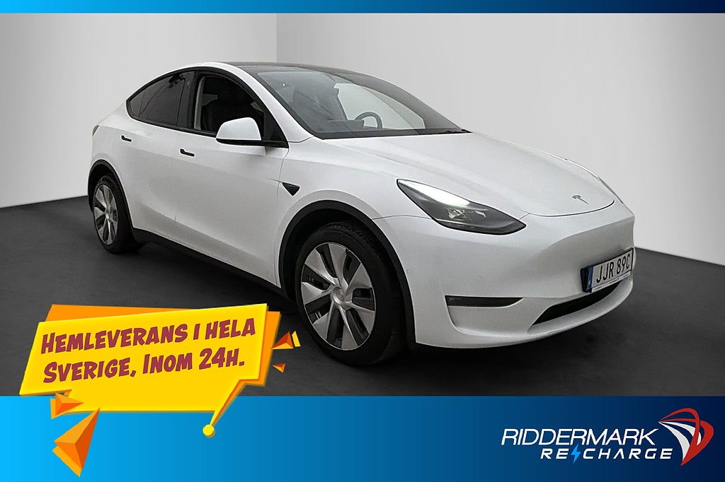 Tesla Model Y Long Range AWD Autopilot Svensksåld 1-Brukare