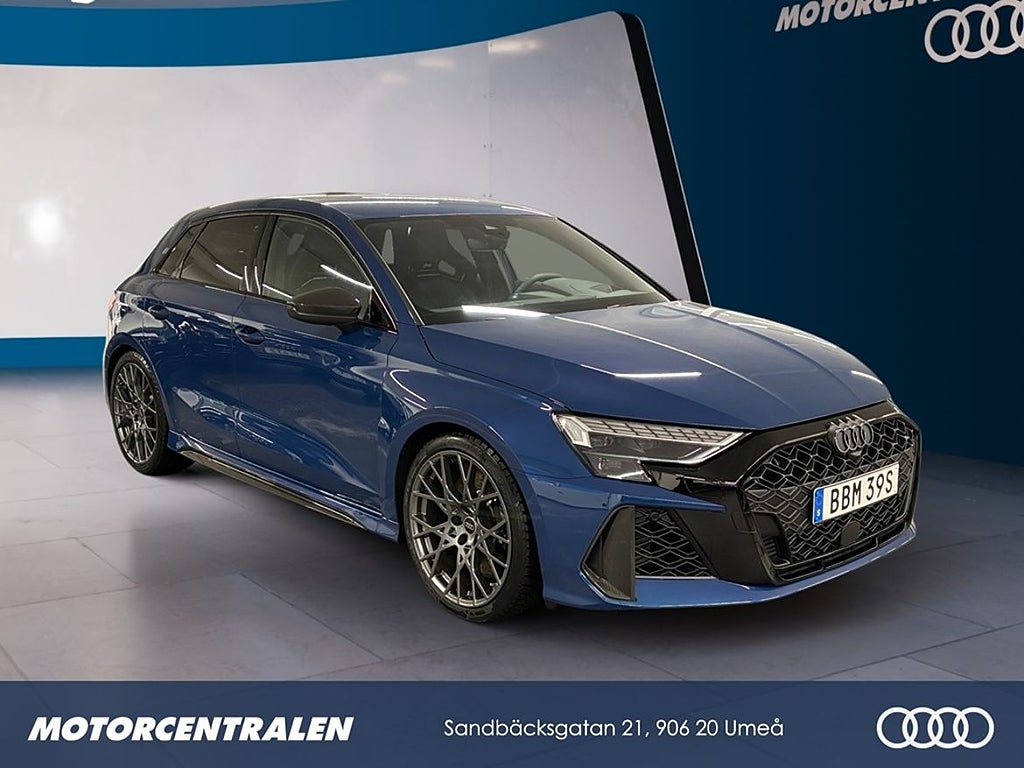 Audi RS3 Sportback 400hk q/RS-Skalsäten/RS-sportavg.