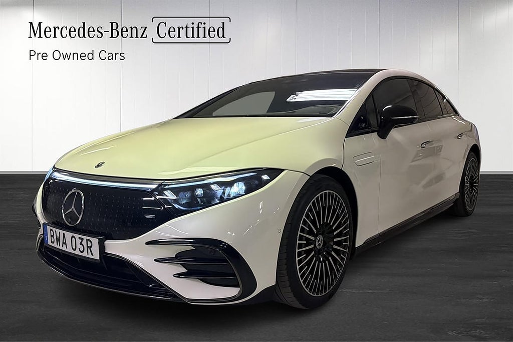 Mercedes-Benz EQS 580 4M Sedan AMG / Drag / HUD / RattVä / Panorama