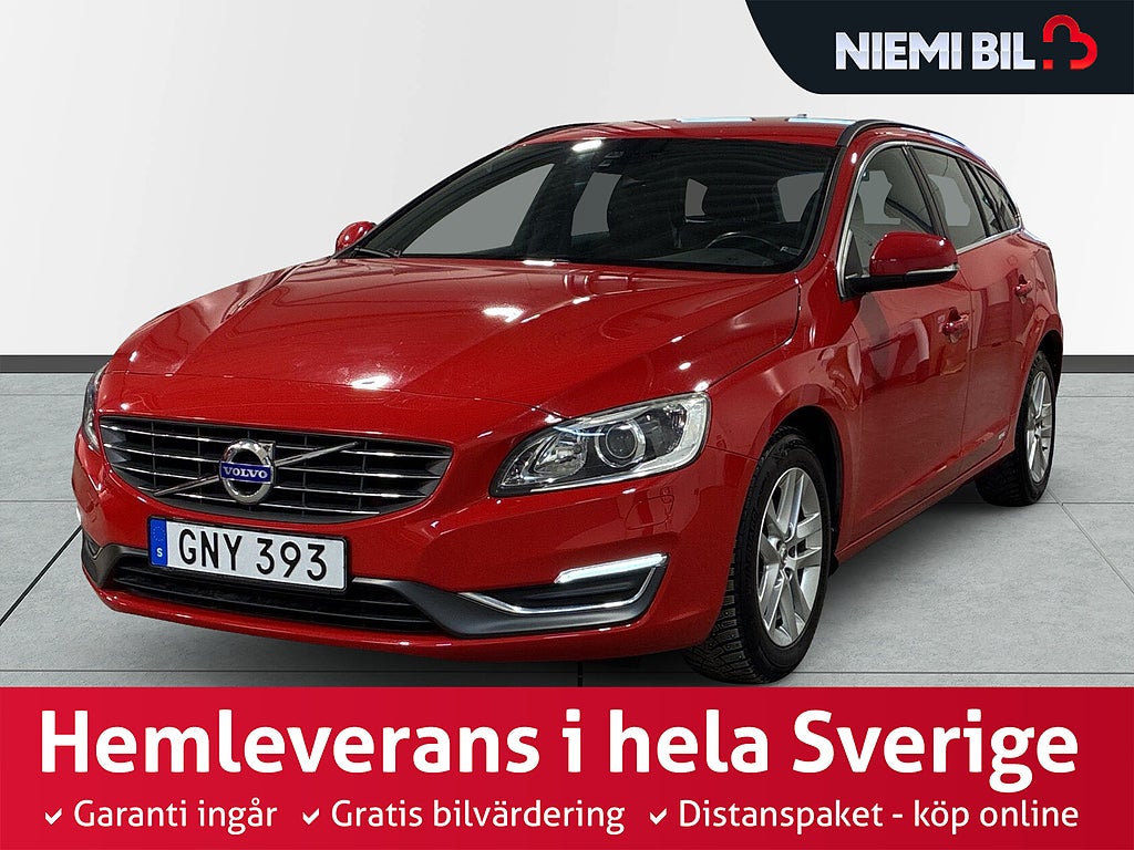 Volvo V60 D4 Aut Momentum Drag Värmare Rattvärme ISOFIX Psens S&V