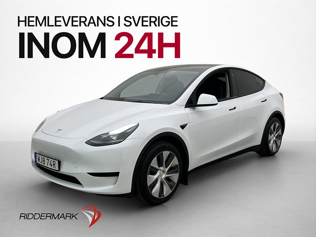 Tesla Model Y Standard Range Kamera Rattvärme Svensksåld