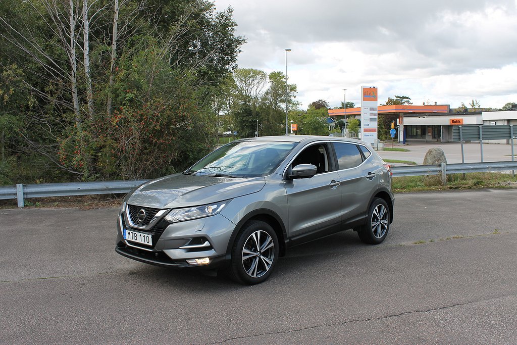 Nissan Qashqai 1.2 DIG-T drag, navy, 360 kamera