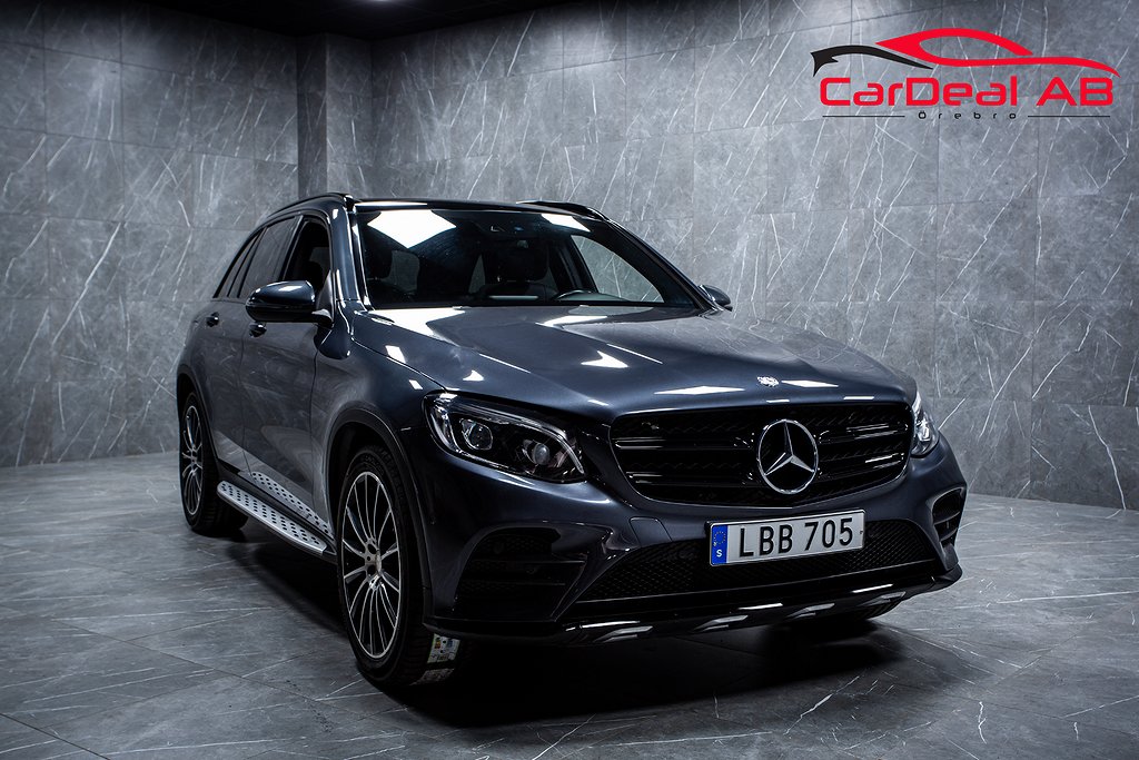 Mercedes-Benz GLC 250 d 4M 204HK AMG Pano B-Kamera Navi Drag