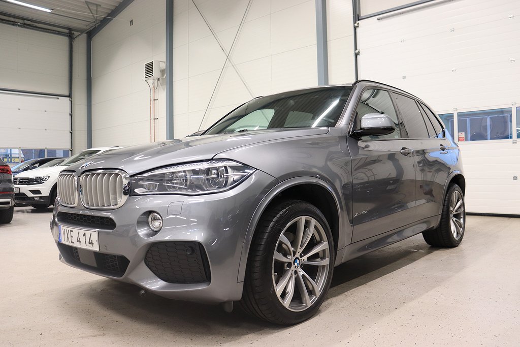 BMW X5 xDrive40d M Sport Pano Skinn H/K Keyless 7-Sits 313hk