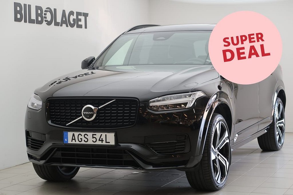 Volvo XC90 T8 Ultimate Dark Edt B&W 360 DRAG LUFTFJ * SUPERDEA...