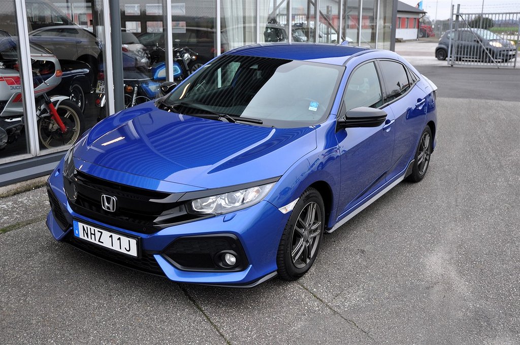 Honda Civic 1.0 126hk Dynamic 5-dr Navi Skinn