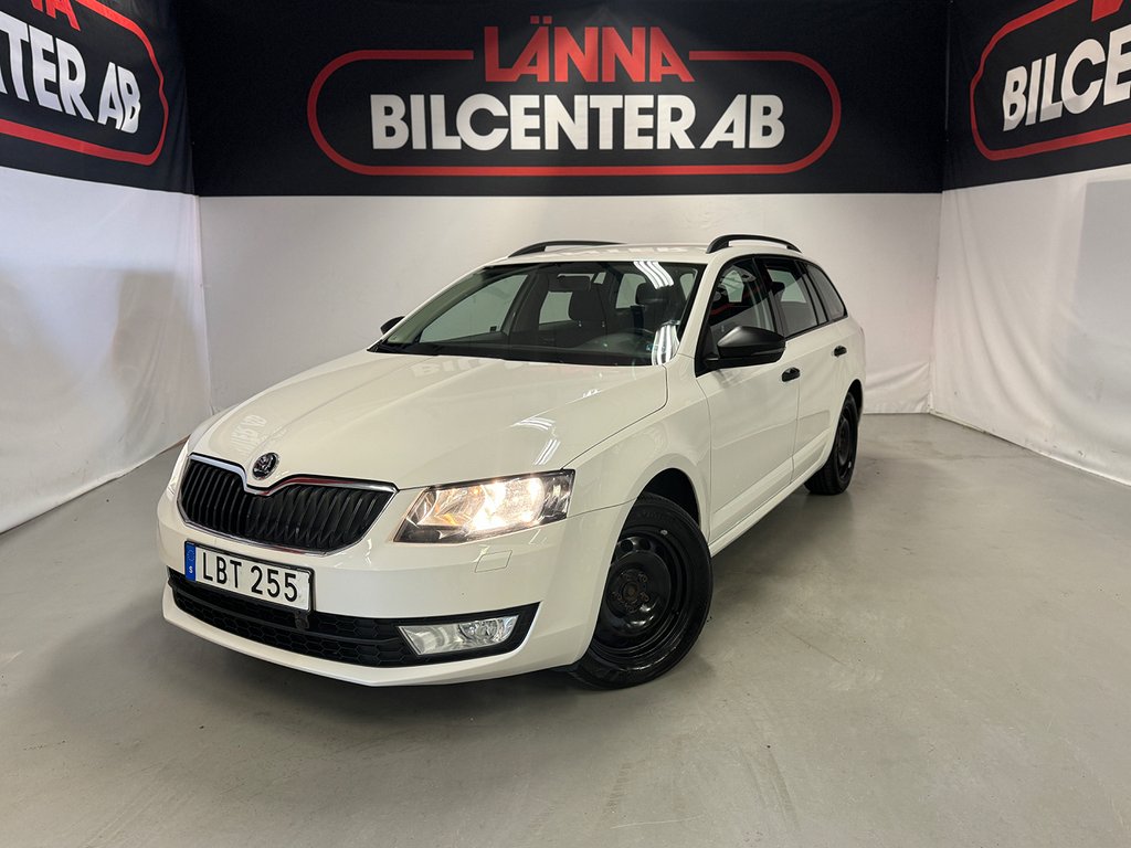 Skoda Octavia 1.6 TDI Aut M-värmare Ny besiktad Euro 6 SoV